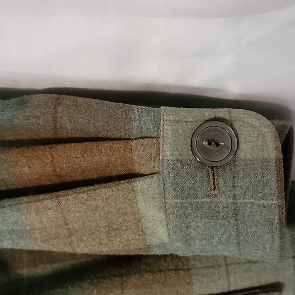 Pendleton Women's Plaid Wool Jacket - Green and Brown - Picture 8 of 8